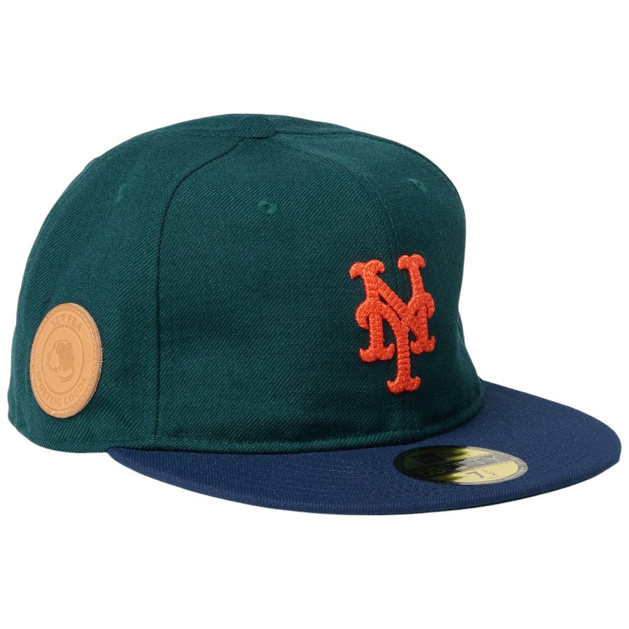 59FIFTY Direction by Takayuki Ohashi Dog Patch ニューヨーク・メッツ ダークグリーン 15171669 | アウトドア