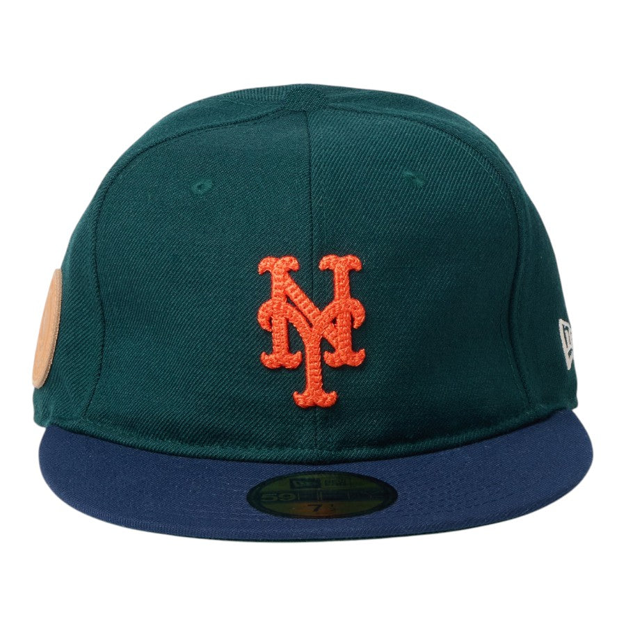 59FIFTY Direction by Takayuki Ohashi Dog Patch ニューヨーク・メッツ ダークグリーン 15171669 | アウトドア