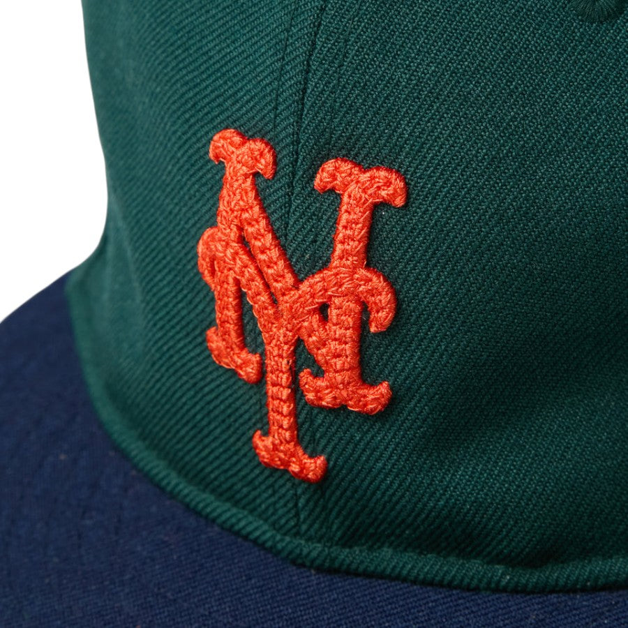 59FIFTY Direction by Takayuki Ohashi Dog Patch ニューヨーク・メッツ ダークグリーン 15171669 | アウトドア