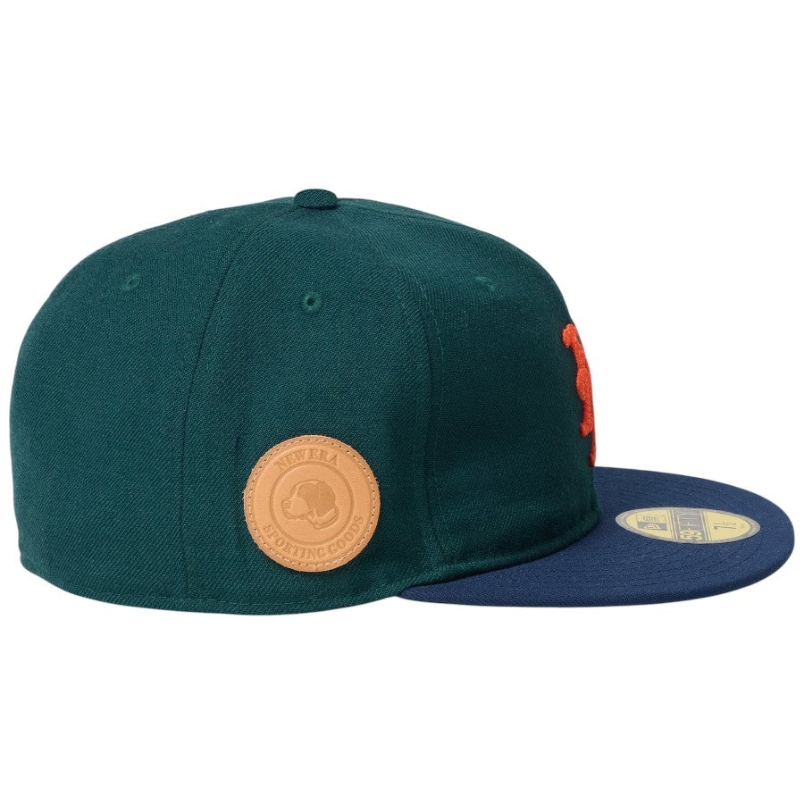 59FIFTY Direction by Takayuki Ohashi Dog Patch ニューヨーク・メッツ ダークグリーン 15171669 | アウトドア