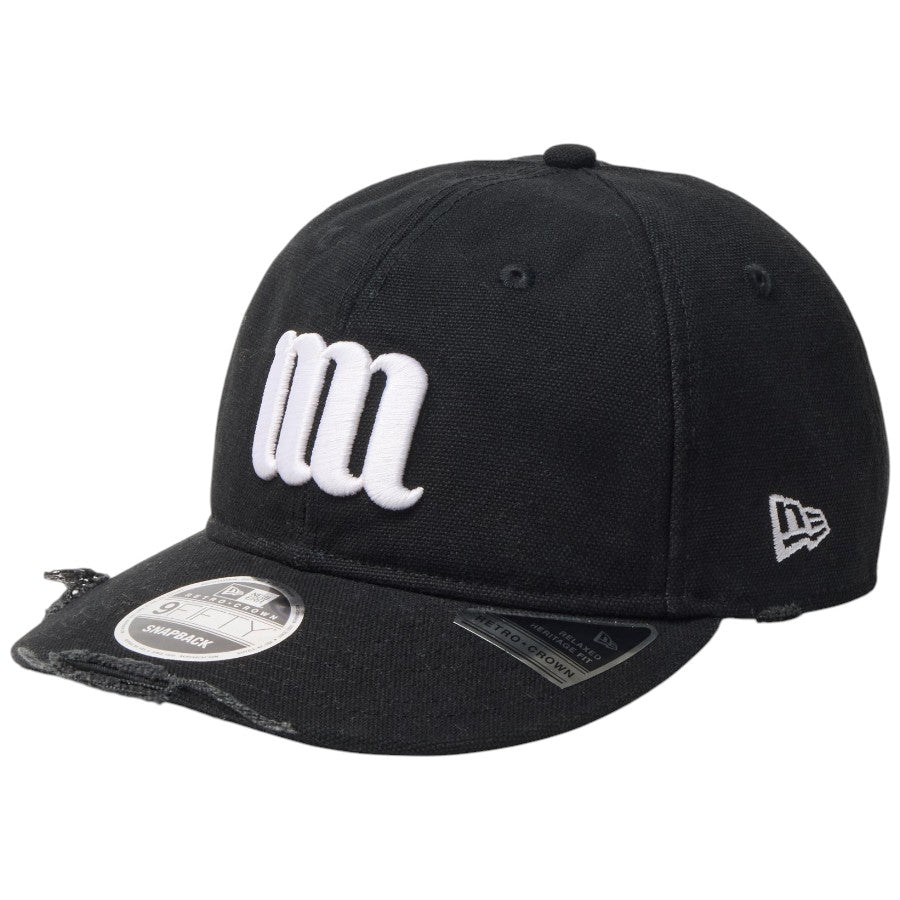 RC 9FIFTY Curved Visor Powered by GORO（MIN-NANO） MIN-NANO Damage ブラック
