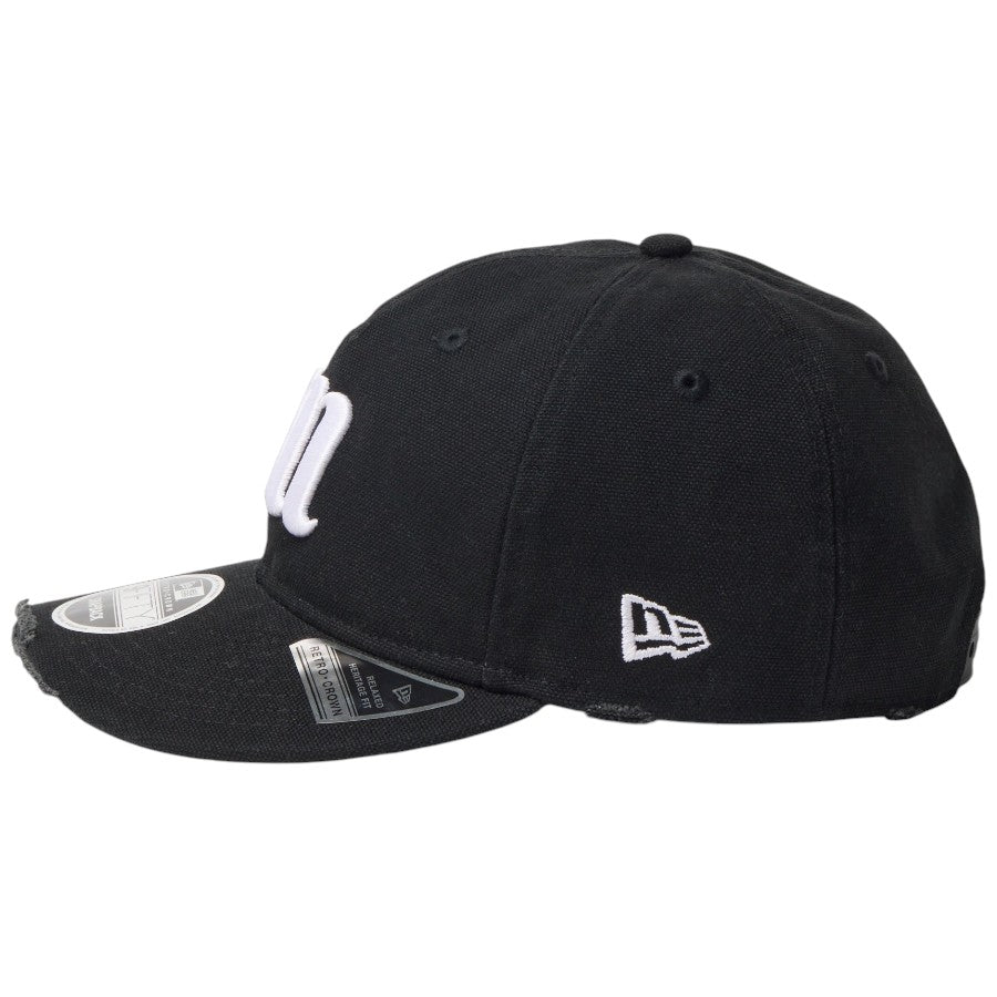 RC 9FIFTY Curved Visor Powered by GORO（MIN-NANO） MIN-NANO Damage ブラック