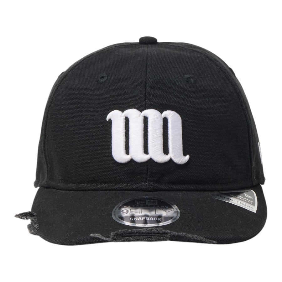 RC 9FIFTY Curved Visor Powered by GORO（MIN-NANO） MIN-NANO Damage ブラック