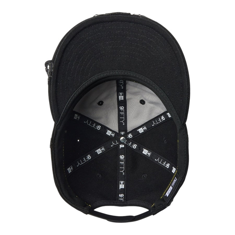 RC 9FIFTY Curved Visor Powered by GORO（MIN-NANO） MIN-NANO Damage ブラック