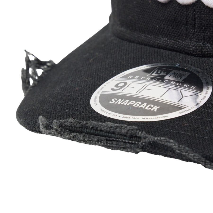 RC 9FIFTY Curved Visor Powered by GORO（MIN-NANO） MIN-NANO Damage ブラック