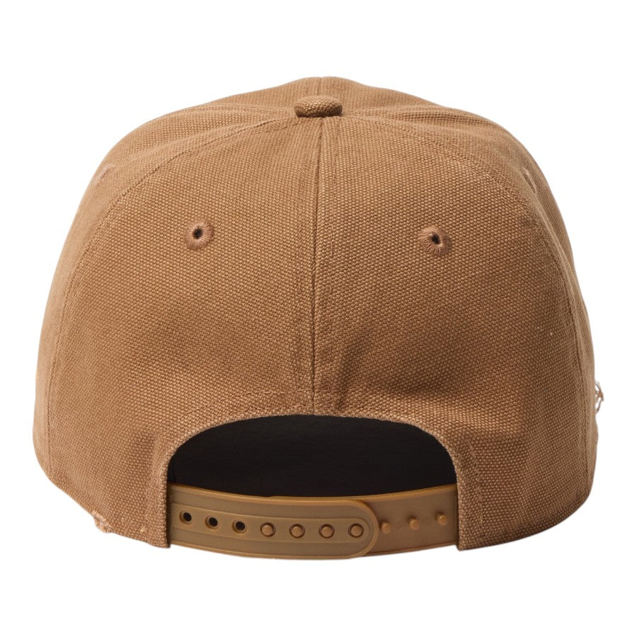 RC 9FIFTY Curved Visor Powered by GORO（MIN-NANO） MIN-NANO Damage ブラウン