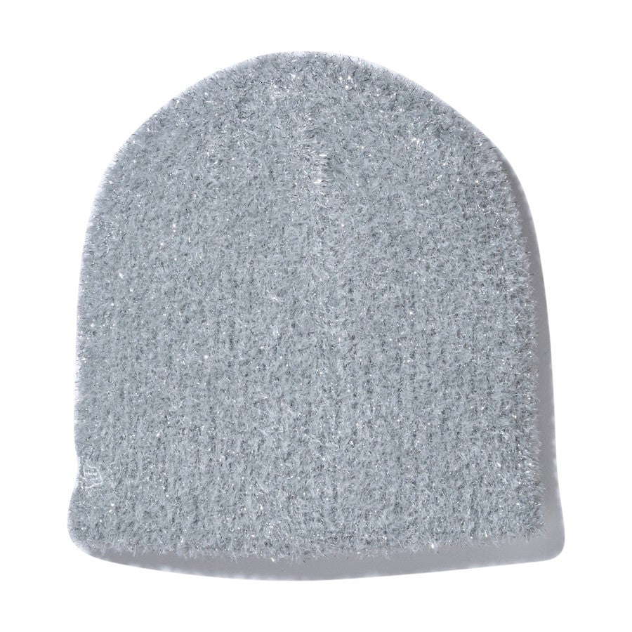ベーシック ビーニー Glitter Knit  シルバー