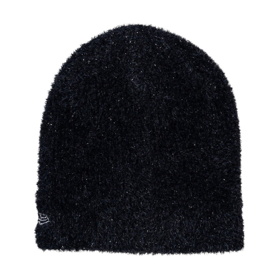 ベーシック ビーニー Glitter Knit  ブラック