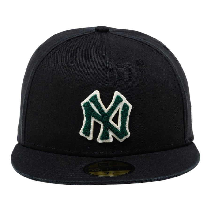 59FIFTY Chenille Patch ニューヨーク・ヤンキース ブラック