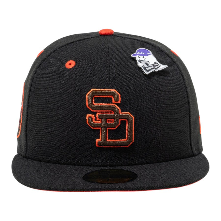 59FIFTY Halloween サンディエゴ・パドレス ブラック/オレンジ