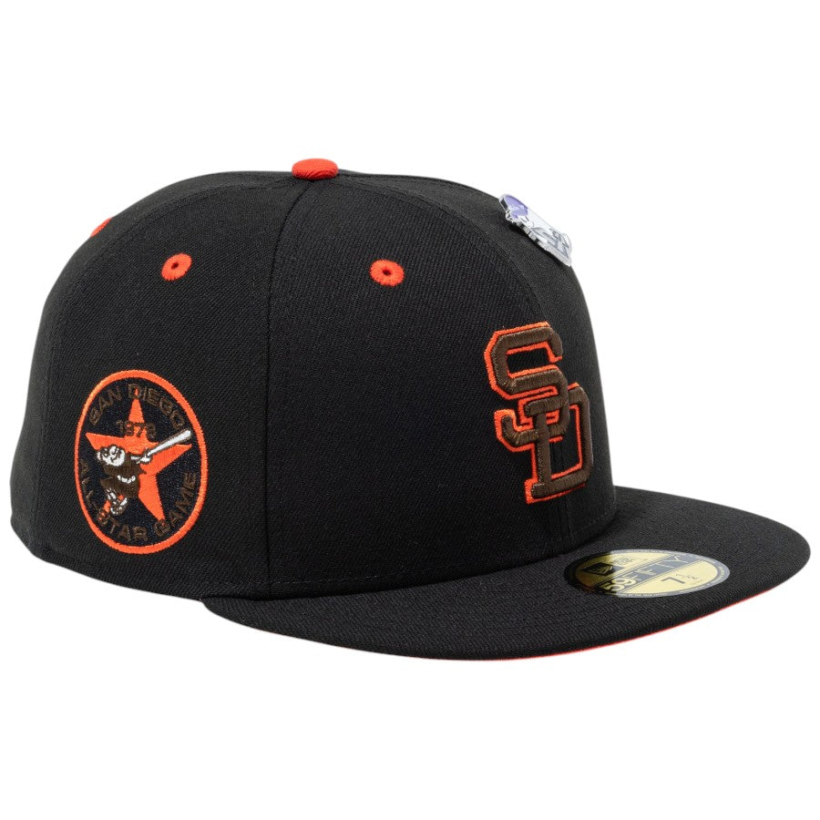 59FIFTY Halloween サンディエゴ・パドレス ブラック/オレンジ