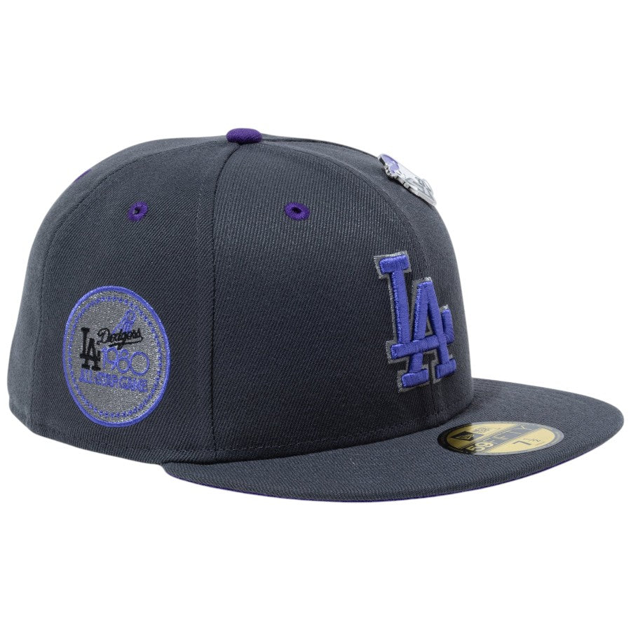 59FIFTY Halloween ロサンゼルス・ドジャース ダークグラファイト/ディープパープル