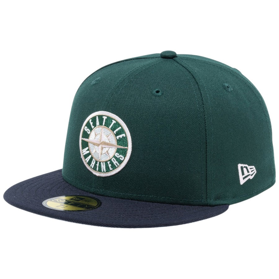 59FIFTY Seattle Mariners Logo シアトル・マリナーズ ダークグリーン/ネイビー
