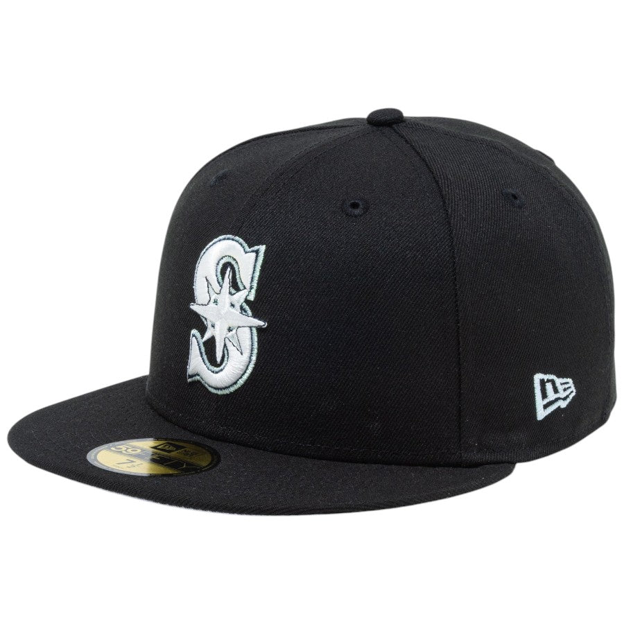 59FIFTY Seattle Mariners Logo シアトル・マリナーズ ブラック