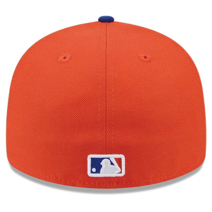 ニューエラ NEW ERA PC 59FIFTY 2026 MLB Spring Training ニューヨーク・メッツ オレンジ ブルーバイザー 14865314 背面