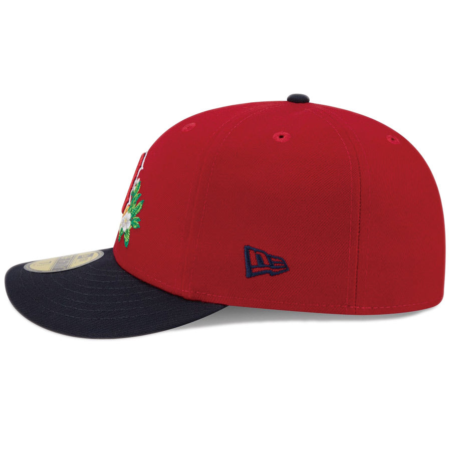 ニューエラ キャップ NEW ERA PC 59FIFTY 2026 MLB Spring Training ボストン・レッドソックス レッド ネイビーバイザー 14865317 左サイド