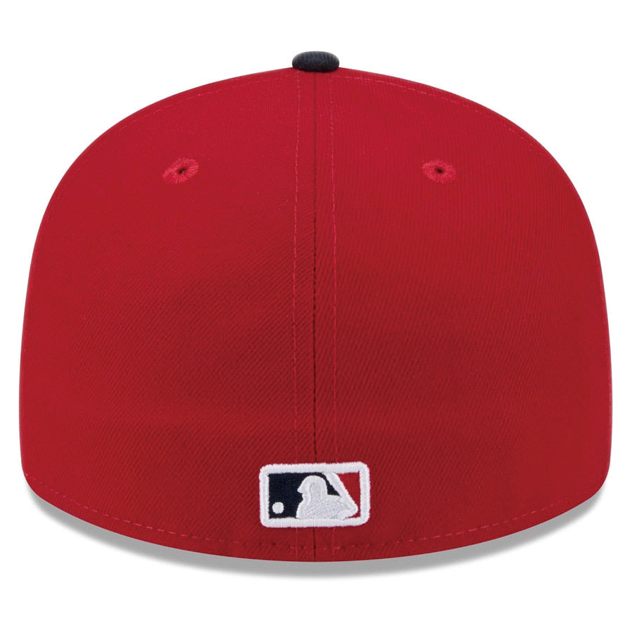 ニューエラ キャップ NEW ERA PC 59FIFTY 2026 MLB Spring Training ボストン・レッドソックス レッド ネイビーバイザー 14865317 背面