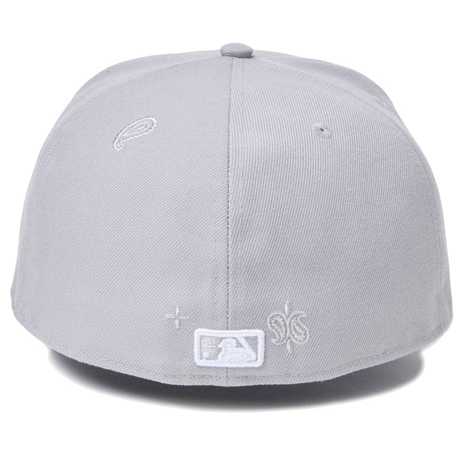 59FIFTY Paisley Embroidery ロサンゼルス・ドジャース グレー 14745167