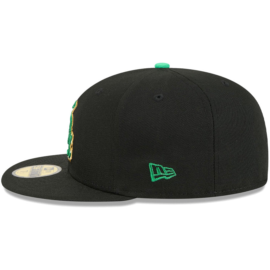 ニューエラ キャップ NEW ERA 59FIFTY MLB St. Patrick's Day シカゴ・ホワイトソックス ブラック 14865041 左サイド