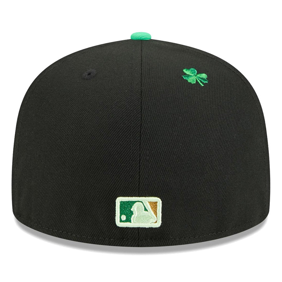 ニューエラ キャップ NEW ERA 59FIFTY MLB St. Patrick's Day ニューヨーク・ヤンキース ブラック 14865038 背面