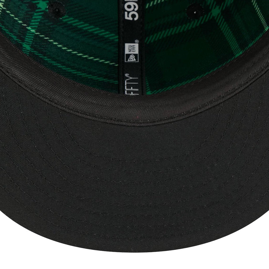 ニューエラ キャップ NEW ERA 59FIFTY MLB St. Patrick's Day ニューヨーク・ヤンキース ブラック 14865038 バイザー裏