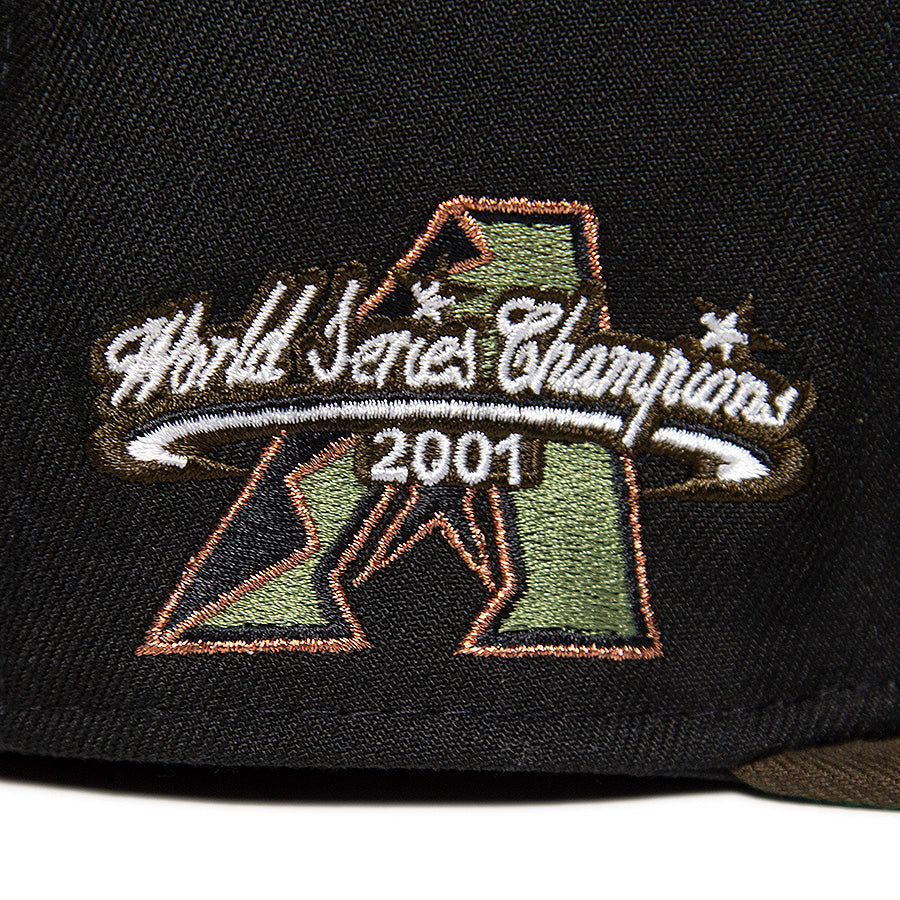 KINGS 別注 59FIFTY アリゾナ・ダイヤモンドバックス WS2001 ブラック ウォルナット