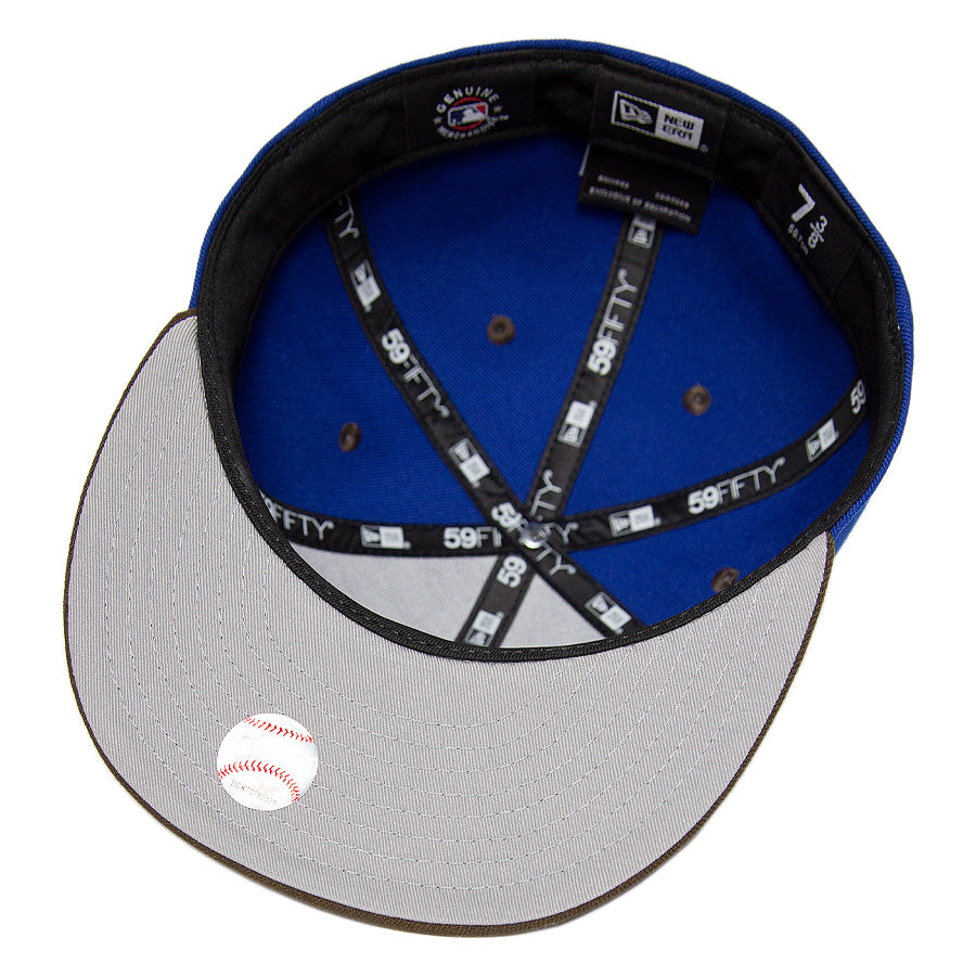 KINGS 別注 59FIFTY シアトル・マリナーズ ライトロイヤル ウォルナットバイザー