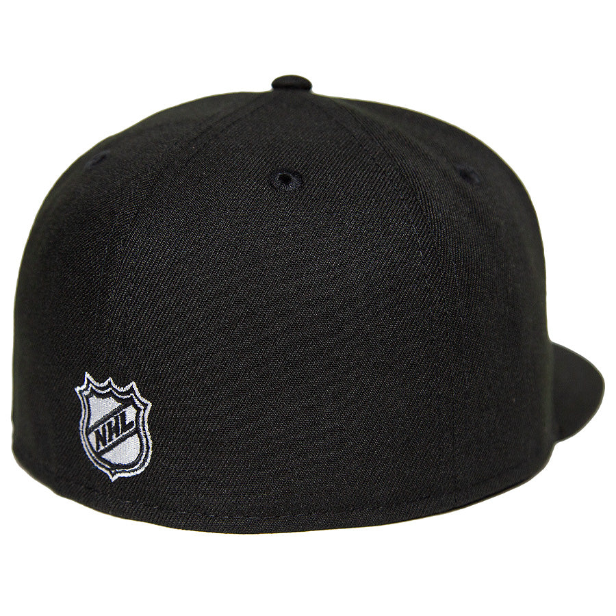 KINGS 別注 59FIFTY ロサンゼルス・キングス ブラック ホワイト ケリーアンダーバイザー
