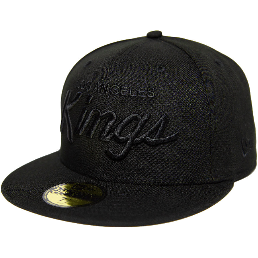 KINGS 別注 59FIFTY ロサンゼルス・キングス ブラック ブラック