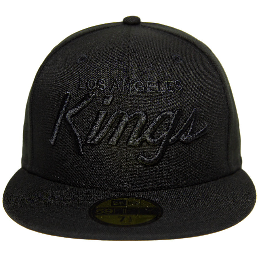 KINGS 別注 59FIFTY ロサンゼルス・キングス ブラック ブラック