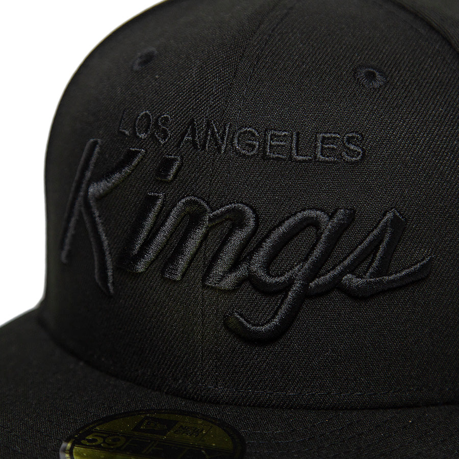 KINGS 別注 59FIFTY ロサンゼルス・キングス ブラック ブラック