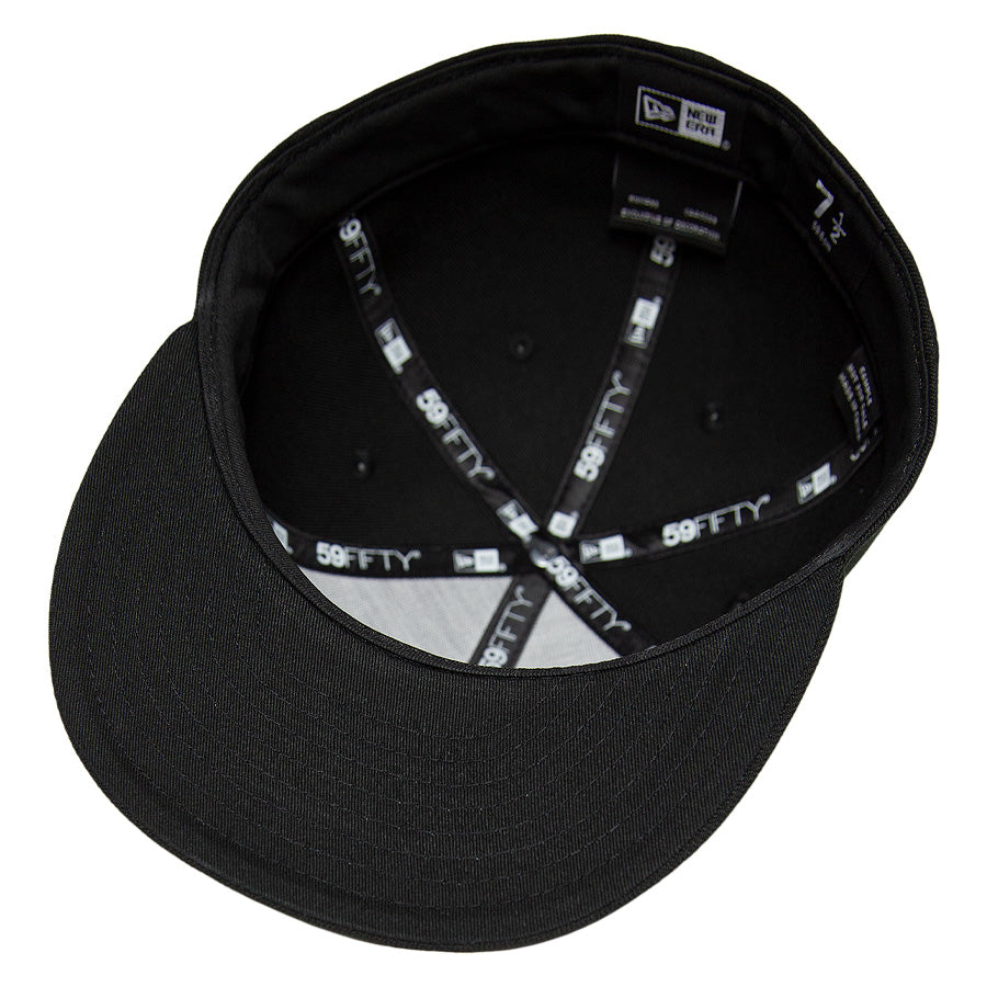 KINGS 別注 59FIFTY ロサンゼルス・キングス ブラック ブラック