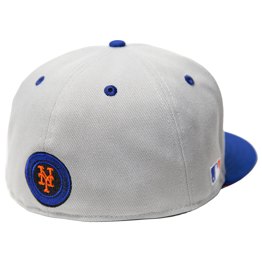 KINGS 別注 59FIFTY ニューヨーク・メッツ グレー ロイヤル オレンジアンダーバイザー