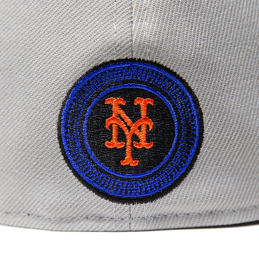 KINGS 別注 59FIFTY ニューヨーク・メッツ グレー ロイヤル オレンジアンダーバイザー