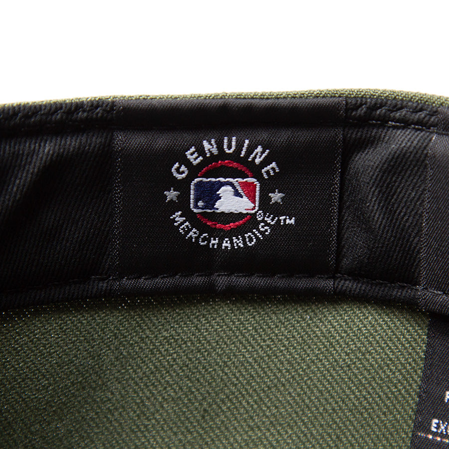 KINGS 別注 59FIFTY ニューヨーク・メッツ ニューオリーブ ライトネイビーバイザー