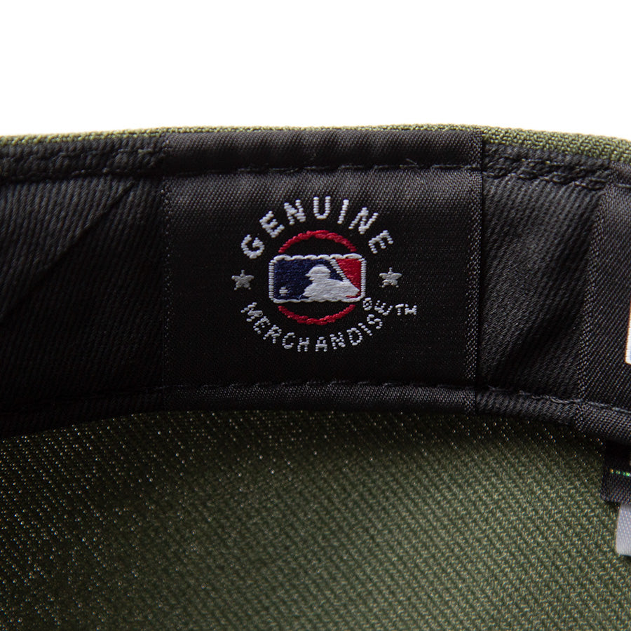 KINGS 別注 59FIFTY サンフランシスコ・ジャイアンツ ニューオリーブ グレーアンダーバイザー