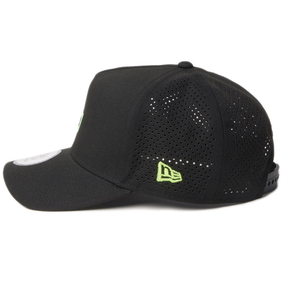 NEW ERA 9FORTY A-Frame Box Logo ボックスロゴ ブラック ゴルフ 左サイド