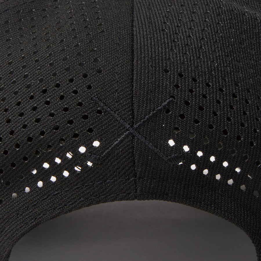 NEW ERA 9FORTY A-Frame Box Logo ボックスロゴ ブラック ゴルフ 後ろ リア