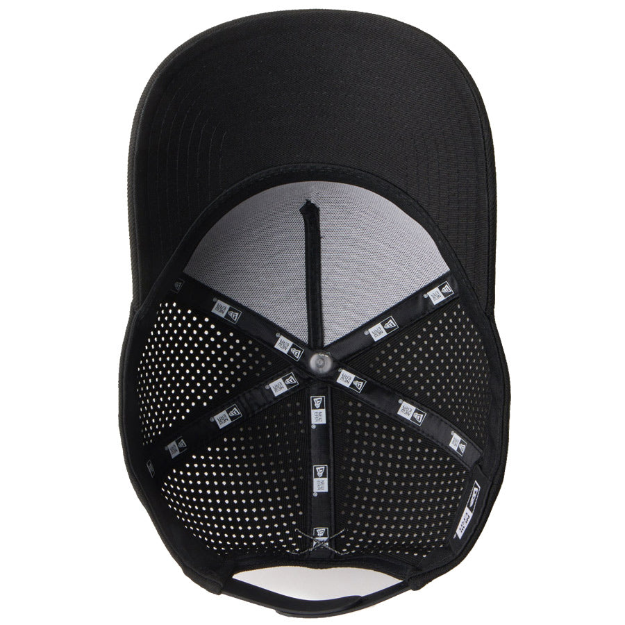 NEW ERA 9FORTY A-Frame Box Logo ボックスロゴ ブラック ゴルフ バイザー裏