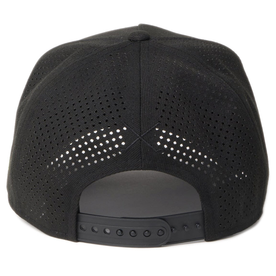 NEW ERA 9FORTY A-Frame Box Logo ボックスロゴ ブラック ゴルフ 後ろ リア