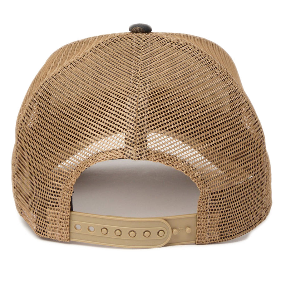 Youth 9FORTY A-Frame トラッカー College Logo クロームホワイト/カーキ/ウッドランドカモ 14747015