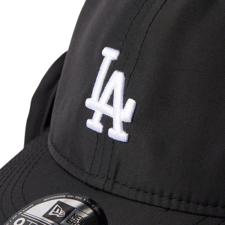 NEW ERA 9THIRTY Pro Light ロサンゼルス ドジャース アウトドア ブラック ロゴ アップ