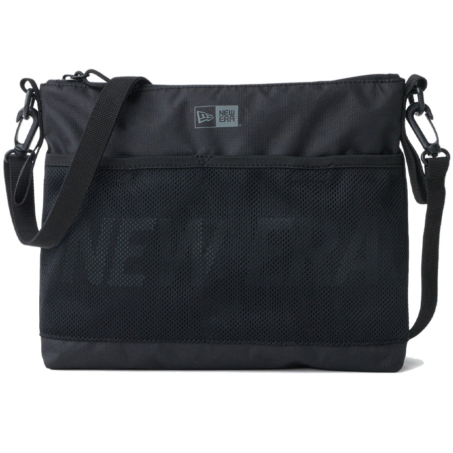 ニューエラ bag サコッシュ 2.5L NEW ERAロゴ ブラック 正面