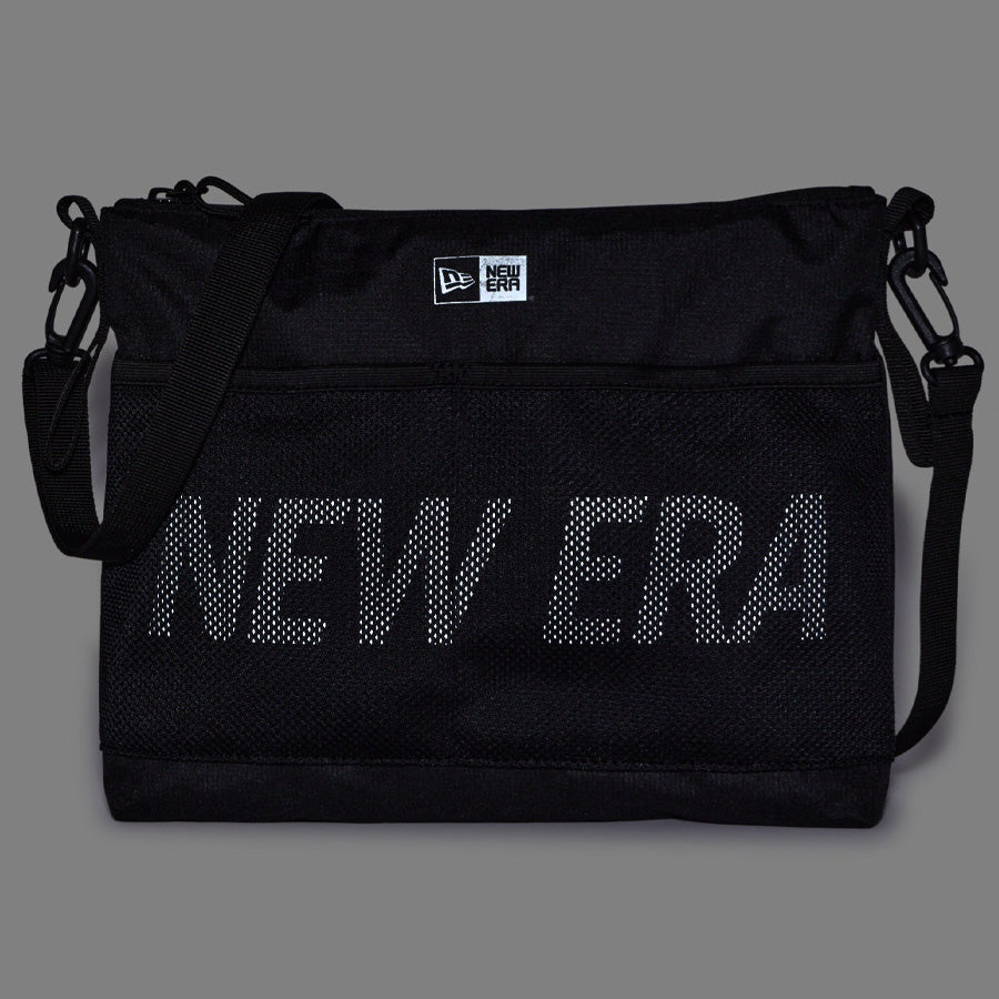 ニューエラ bag サコッシュ 2.5L NEW ERAロゴ ブラック リフレクター