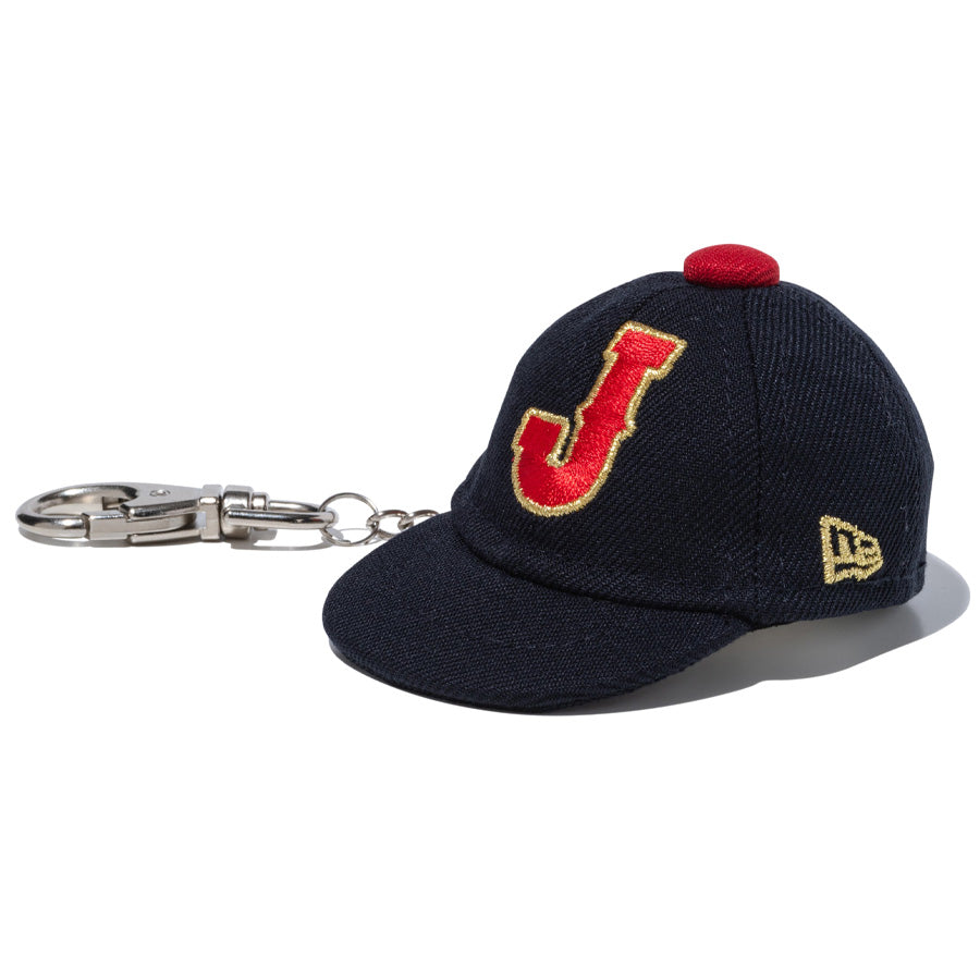 ニューエラ NEW ERA キャップキーホルダー 2026 World Baseball Classic Samurai Japan Players OHTANI 16 15129652 右斜め