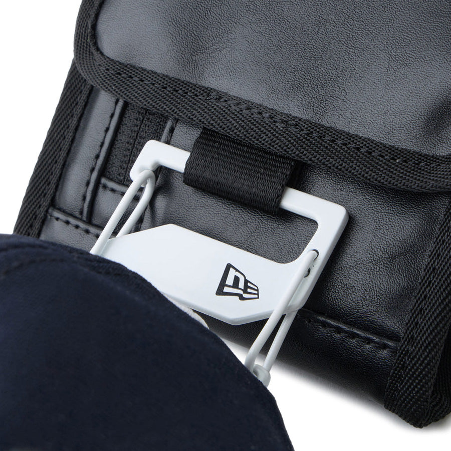 new era ニューエラ ネックポーチ 0.3L シンセティックレザー ブラック 14750877 ループ