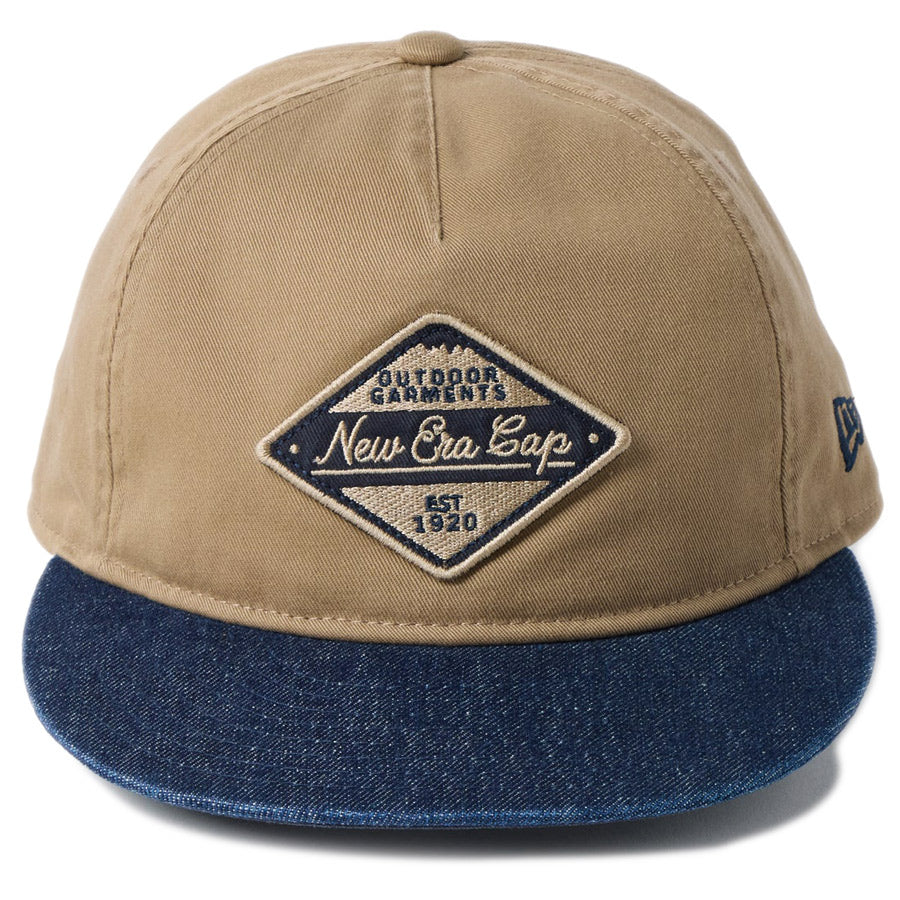 new era RC 9FIFTY A-Frame Flat Visor コットン アウトドア 正面