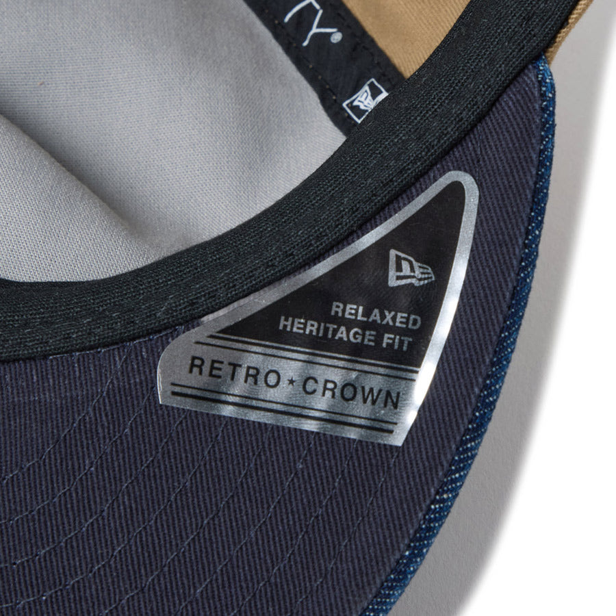 new era RC 9FIFTY A-Frame Flat Visor コットン アウトドア バイザー