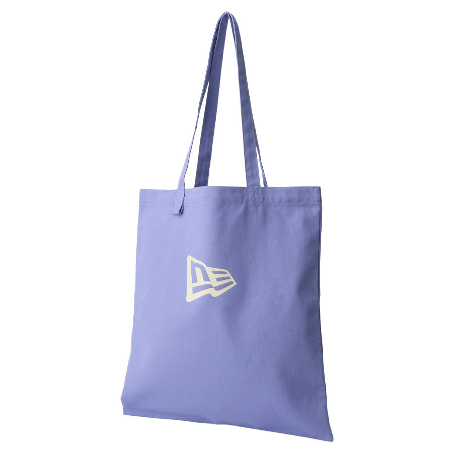 ニューエラ new era totebag コットンツイル トートバッグ ラベンダー 14751621 右斜め