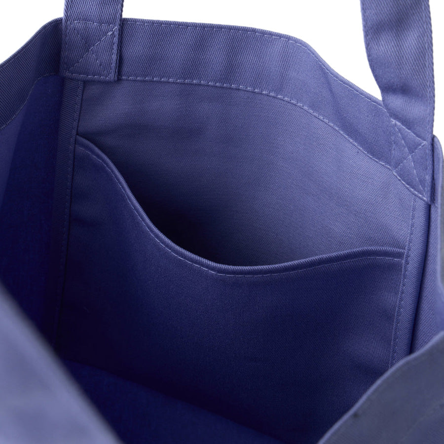 ニューエラ new era totebag コットンツイル トートバッグ ラベンダー 14751621 インナー